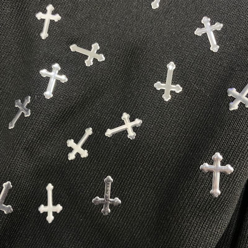 Europeisk og amerikansk gotisk stil design, high street trend, løstsittende, personlig hettegenser med glidelås for menn og kvinner