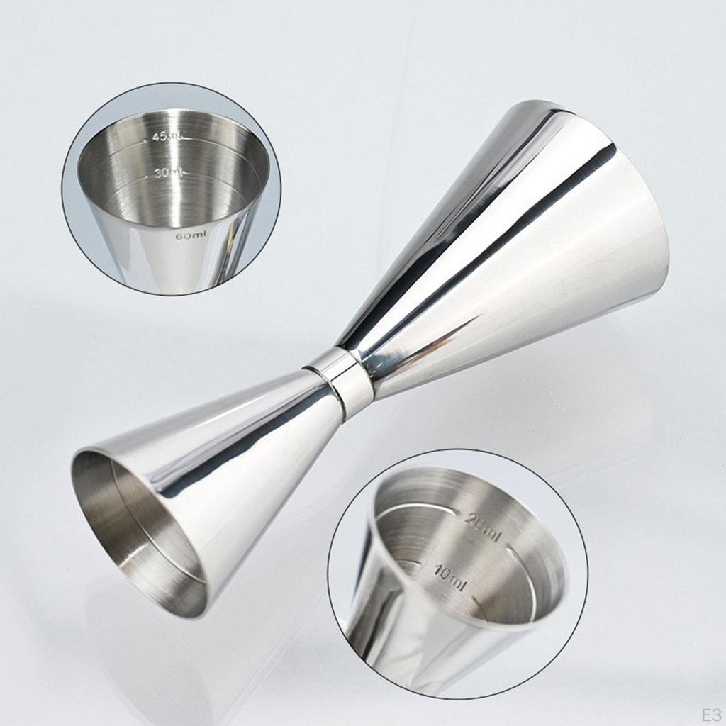 Spirit Measure Cup with Scale, Double Drinks Jigger, Cocktail Jigger for Wine Bartending Drink Cafe