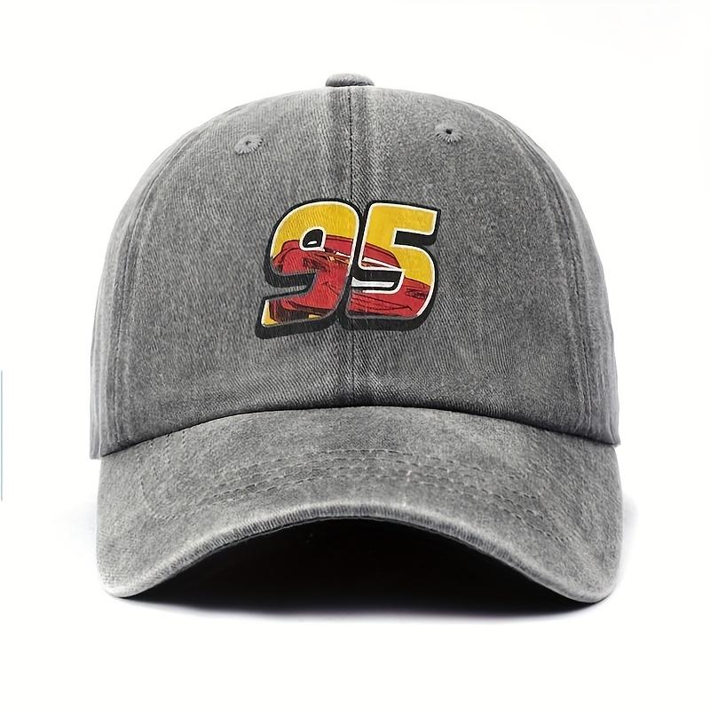 MenS  WomenS Retro 95 Graphic Baseball Cap  Lightweight Snapback Hat with Bold 95 Number Print Appropriate for Any Season