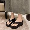 Women's Slippers Hot Sale Wedge Sandals Summer Womens Beach Shoes Lightweight Super High Heel Flip Flops Comfortable Women Shoes