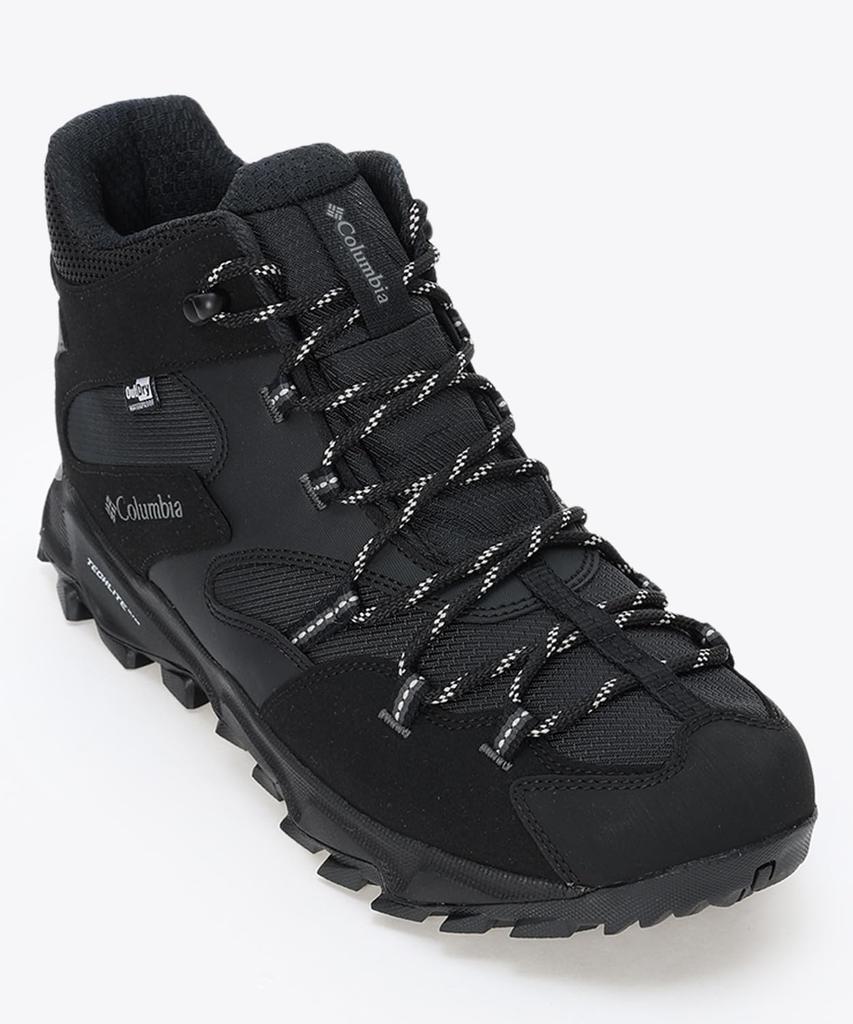Columbia Saber VI Mid OutDry Men Hiking Shoes Black Dove YM8972 010 Japan Import Authentic Waterproof Lightweight Mid Cut Trail Boots Size 27cm US 9