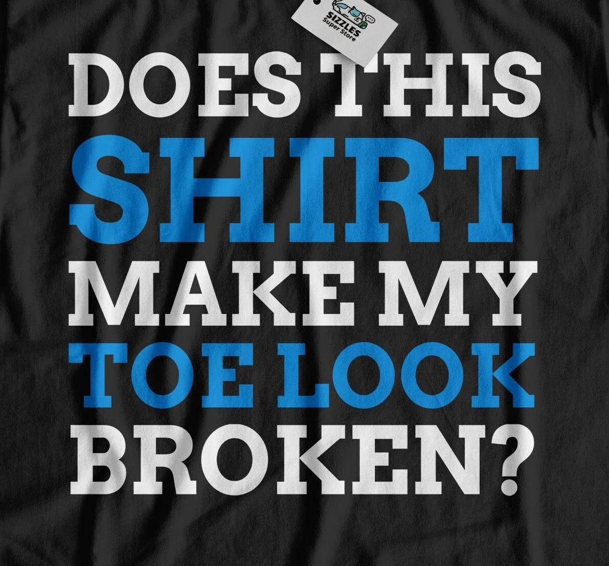 Unisex Funny Toe Surgery Recovery T-Shirt & Broken Toes Gifts S