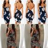Premium Floral Summer Fashion Dress For Women Sexy Backless Bodycon Slip Dress