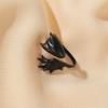 Retro Baby Dragon Adjustable Open Ring For Men Women Punk Gothic Edgy  Alloy Unisex Trendy Accessories Halloween Gift