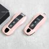 Porsche Morandi Pink Key Shell for Macan, 718, Cayenne, Panamera, Taycan