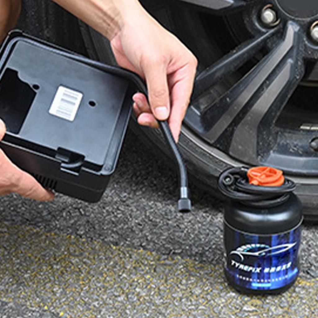 American Valve Car Tire Repair Sealant 450ml Vacuum Tire Inner Tube Repair Glue Air Filler Sealant Rubber Tire Repair Liquid