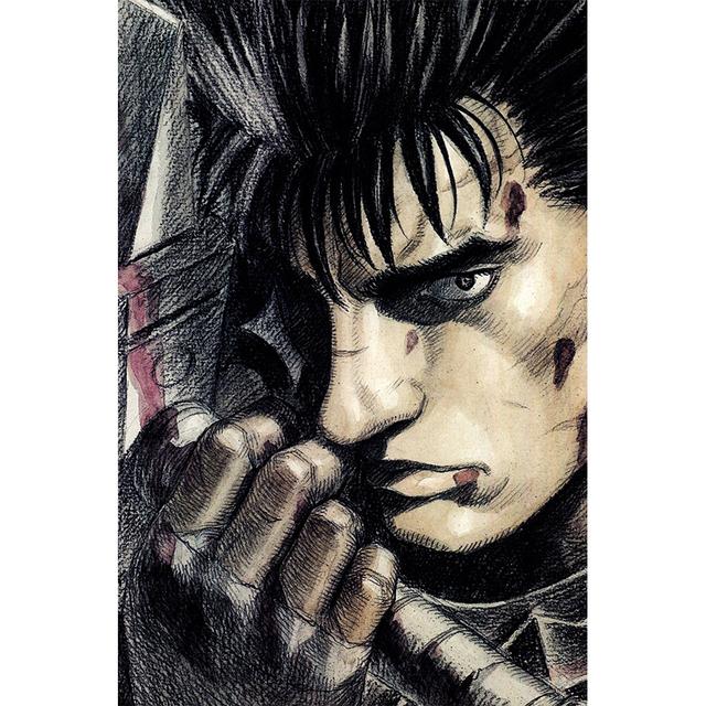 

Японская классика аниме холст картины постеры и принты настенные художественные картины для гостиной спальни мальчиков домашний декор без рамки 21*30cm No Frame