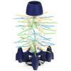 Family Arcade Game Jumping Monkeys Space Monkeys - Blue