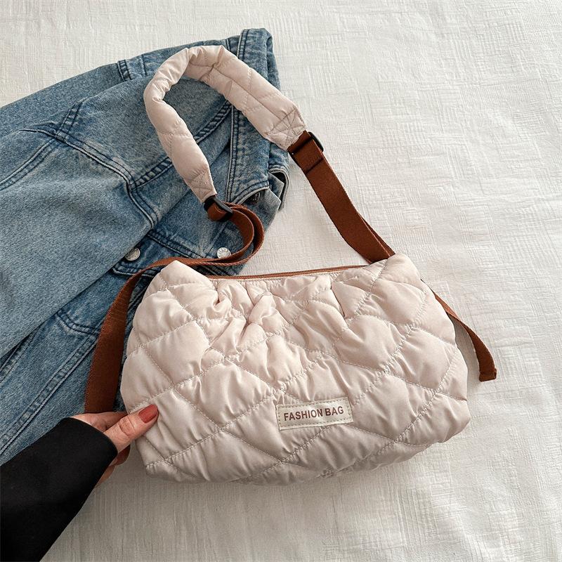 Autunno E Inverno Borsa Tote Diamante Moda Pendolarismo Tempo Libero Viaggio Grande Capacità Per Lavoro Borsa Sottospalla di Alto Valore Borsa a Tracolla Donna