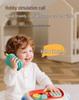 Baby Musical Hand Drum Toy - Educational 6-Sided Cube for 0-1 Year Olds