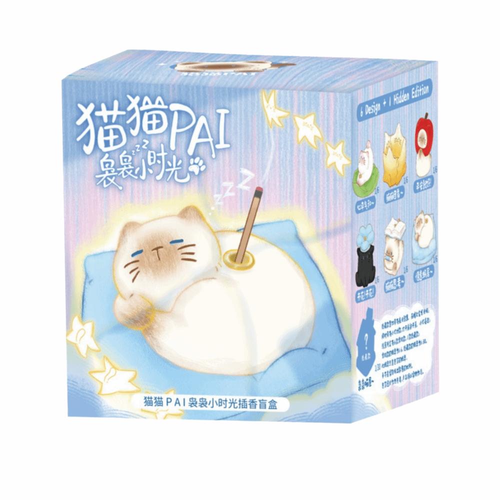 Cute Incense Stick Stand Mini Kitten Figurine Fun Gifts Desktop Ornament  Home Decor
