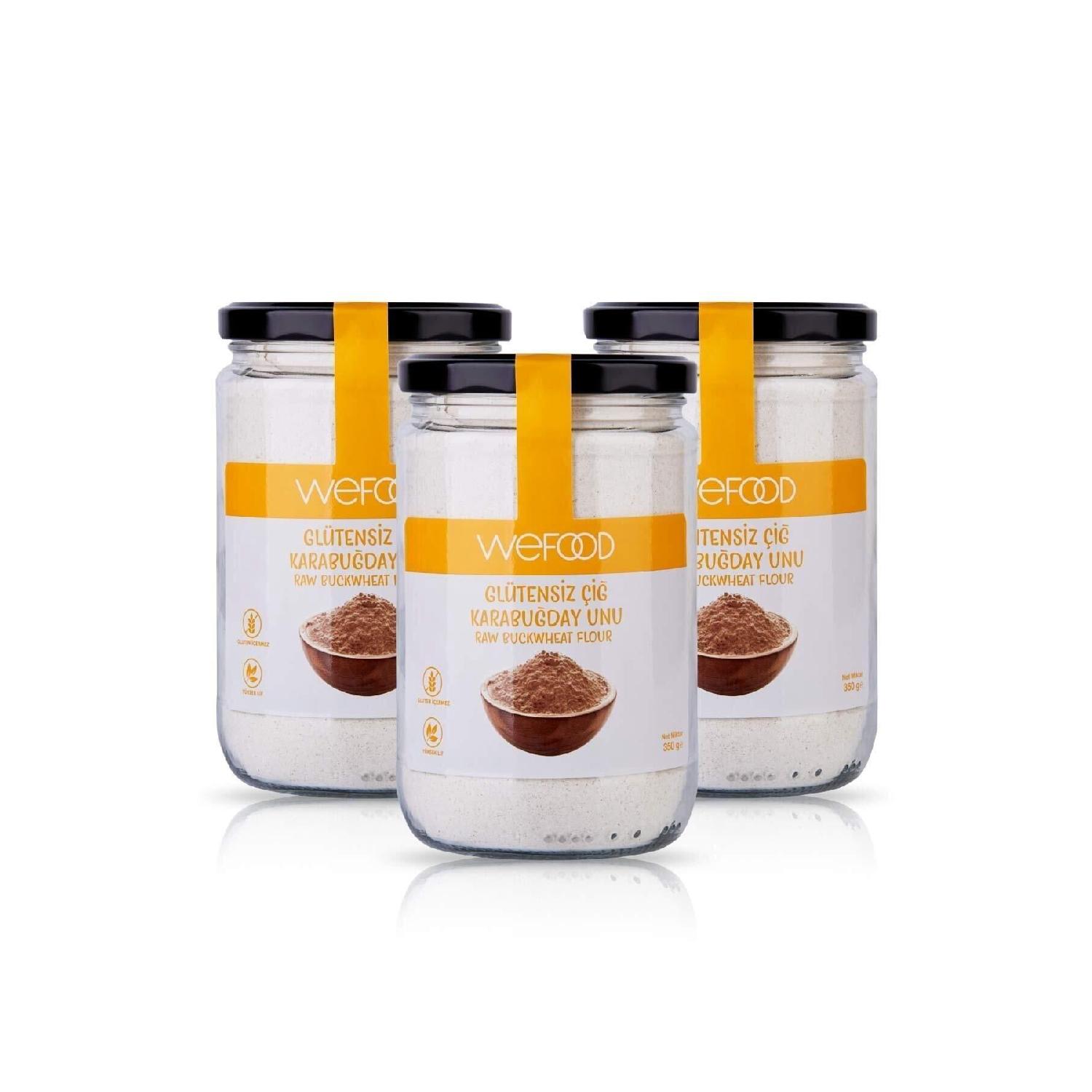 

Gluten-free Raw Buckwheat Flour 350 Gr 3 Pack
