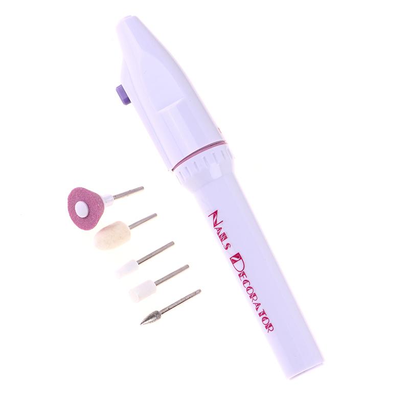 Electric Nail Drill Machine Kit Polish File Drills Bit Pen Manicure Tool