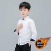 1688 Autumn Boys' Thickened Korean Style Solid Color Base Layer Shirt