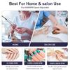 2 in 1 45000RPM Nail Drill Set with Drill Bits Nail Lamp Nail File Manicures