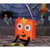 Gift Ready Halloween Treat Bag Non Toxic Felt Reusable Pumpkin Kids Candy Collector Trick or Tote Party Favors Decor