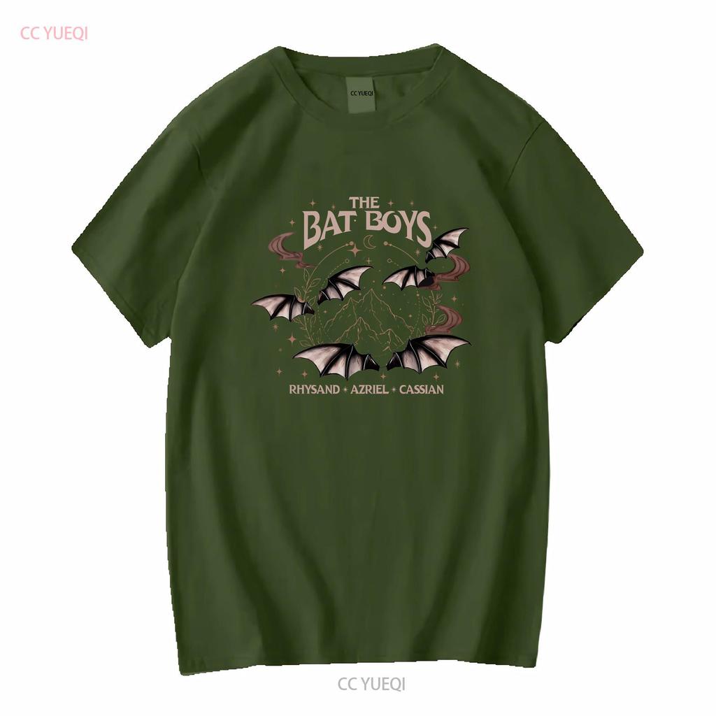 The Bat Boys T Shirt Acotar Merch A Court of Thorns Roses Rhysand Cassian Azriel Sweater Long or Short Sleeves Vintage Washed