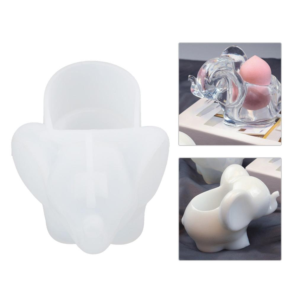 Silicone Silicone Casting Mould Flexible Resin Casting Mould 3D Storage Ornament  Handicrafts Art