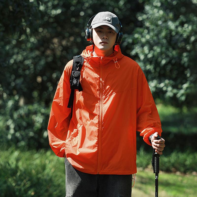 Ice Silk UV Protection Jacket - Unisex Summer Lightweight Sunproof Coat for Fishing & Outdoor Sports