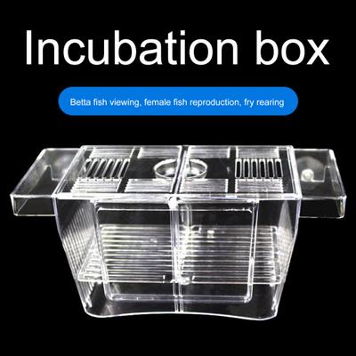 Yousheng Aquarium Hatching Incubators Large Space Double Layer Transparent Plastic Fish Tank Breeding Isolation Box Aquarium Supplies