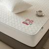 Luxury Antibacterial All-Cotton Fitted Sheet & Mattress Protector - Thickened, Non-Slip Design