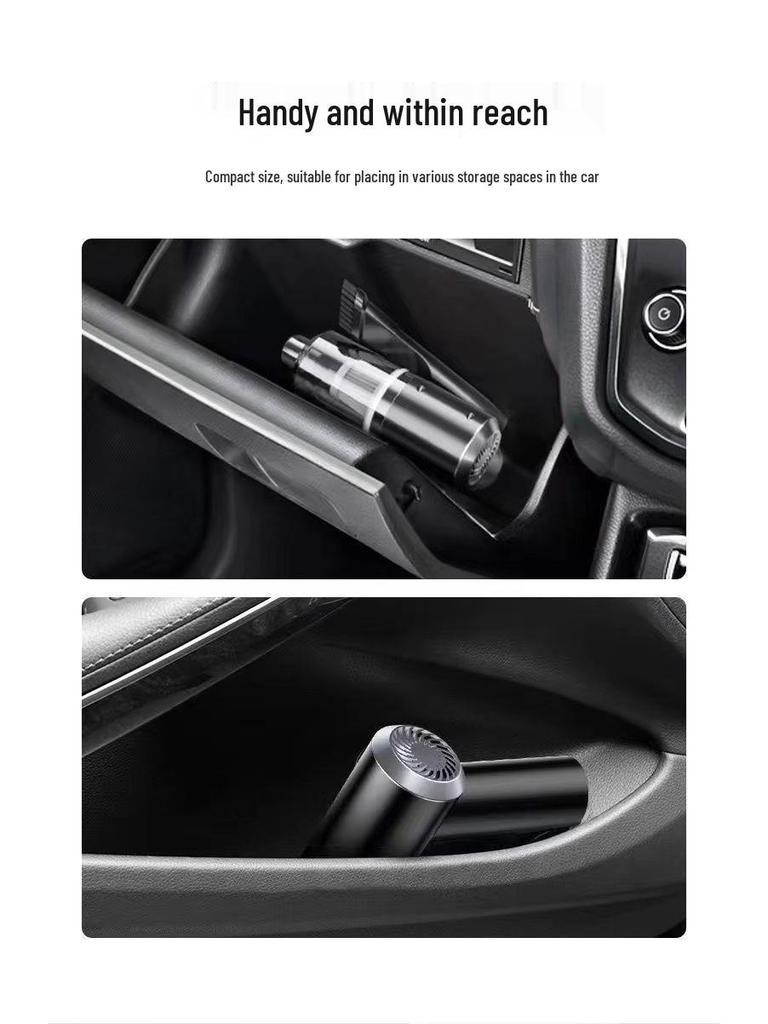 Wireless Rechargeable Handheld Car Vacuum Cleaner for Home, Sofa & Table - Compact and Portable