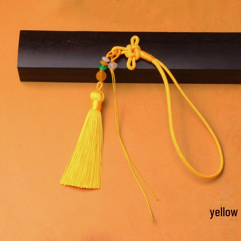 DIY Chinese Knot Tassel Lanyard for Car & Home Decoration