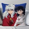 1Pc Japanese Animation I-Inuyasha Pillow Case Square Pillow Bedroom Sofa Leisure Comfort Car Living Room Home Decoration 40X40