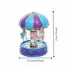 Cartoon Carousel Music Box Exquisite Horse Music Box Romantic Carousel Ornaments  Birthday Gifts