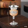 Vintage European Design Wine Goblet 1Pcs Food Grade Metal Drinkware Perfect for Wine Tasting Event Use