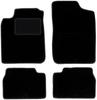 Schwarze Velours-Fußmatten für: Daihatsu Charade Schrägheck (1994-2000)