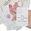 16Pcs/Set Affirmation Card Interesting Self-improvement with Storage Bag Best Friend Self-Worth Gift Birthday Card Party Supplies