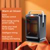 Desktop Warm Air Fan dual-purpose PTC quick heating shaking head electric for both cooling and heating Mini Quick Heating heater