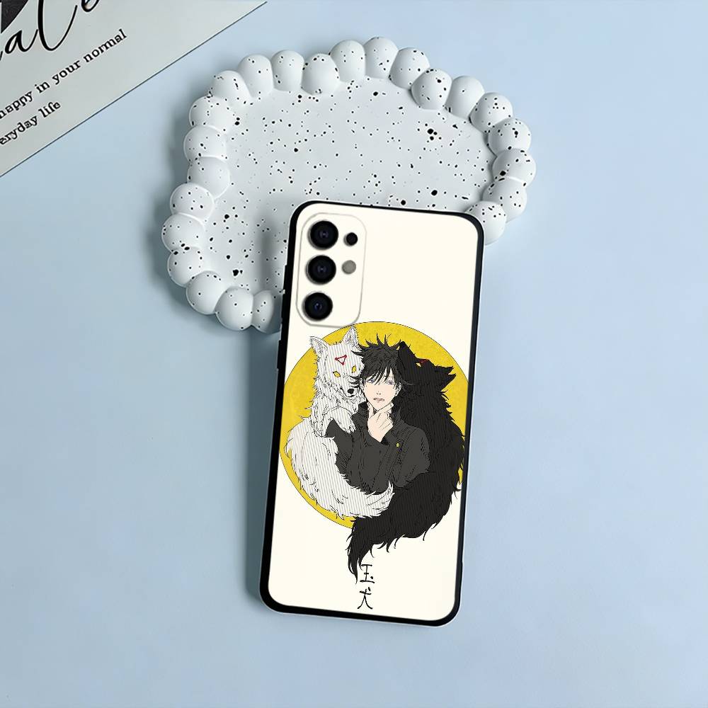 

Megumi Fushiguro-J-Jujutsu- K-aisen Black Soft Silicone Phone Case for Samsung S25, S24, S21, S22, S23, S30, Ultra, S20, Lite Samsung S24fe
