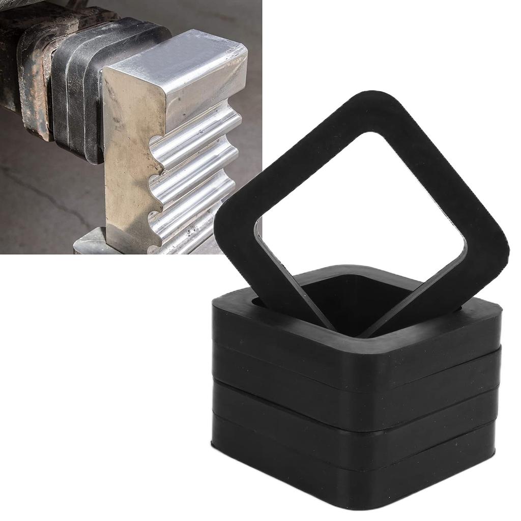 5PCS Tow Hitch Receiver Silencer Pad Trailer Cushion Auto Accessory 2" / 2.0in Universal Noise Elimination Cushion Provision