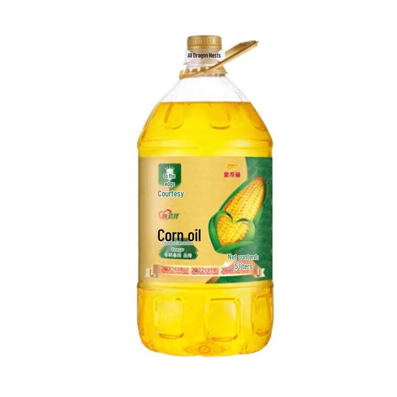 Jinyu Premium Non-GMO Pressed Corn Oil 5L
