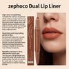 Zephoco Soft & Moist Double-Ended Lip Liner (Orange-Red) – Lightweight, Highly Pigmented, Long-Lasting Daily Lip Makeup.