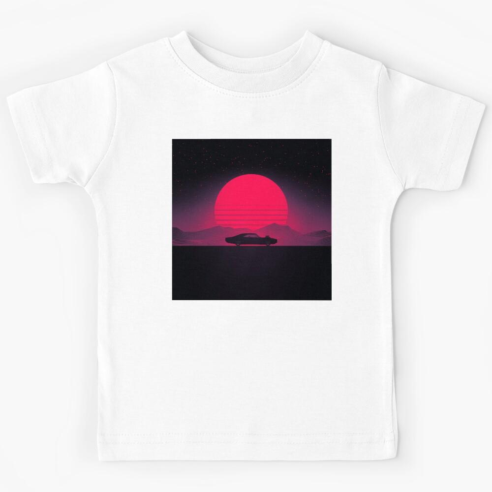 Sunset Muscle Car Kids T-Shirt 160