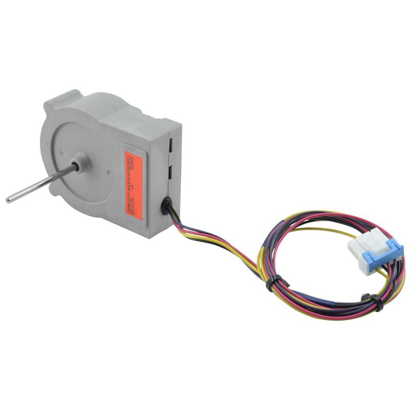 EAU63923601 Refrigerator Fan Motor Assembly for LG for Haier Evaporator Condenser DC12V Fan Motor EAU63923601, ODM-001F-4A