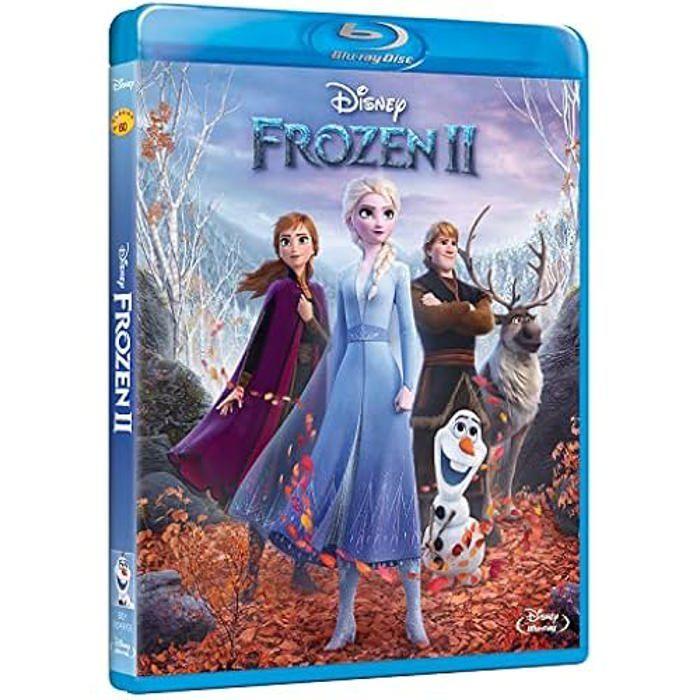 Blu-ray frozen ii - disney - film d'animation - aventure familiale - qualité hd