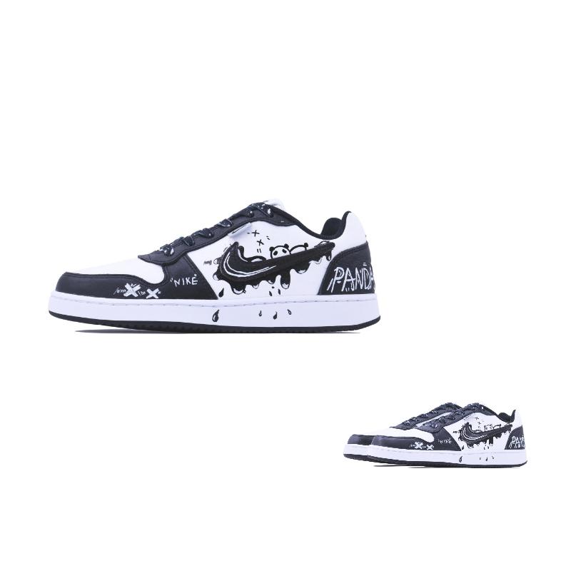 

Nike EBERNON Slip Resistant Abrasion Resistant Slip Resistant Abrasion Resistant Low top Skateboard Shoes Men s White AQ1774-102(Team168-) 41