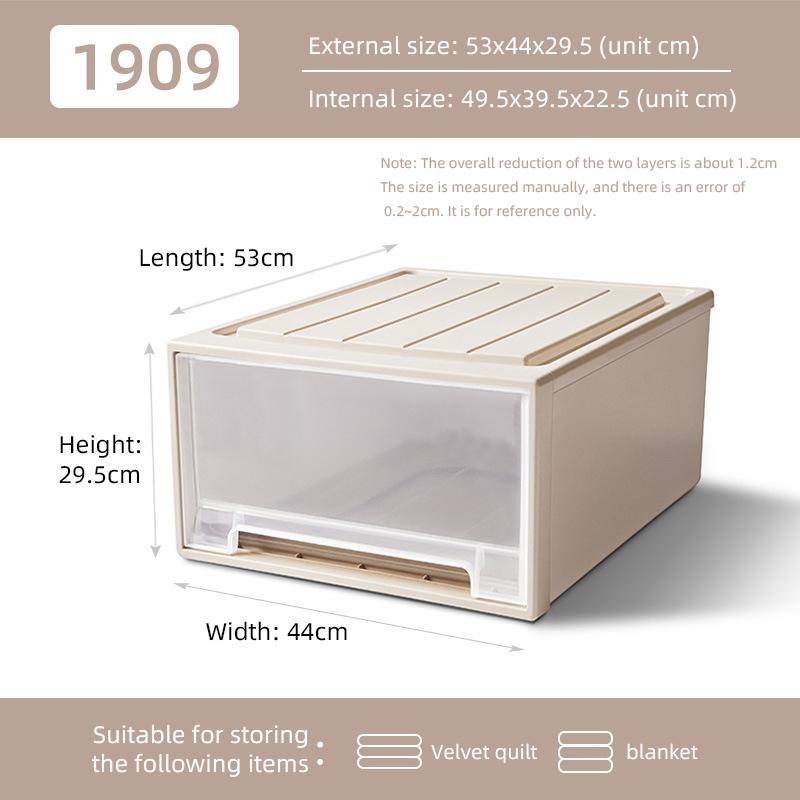 Kunststoff Schrankorganizer und Aufbewahrung Haushalts Schubladen Aufbewahrungsboxen mit Deckel Schreibtisch Aufbewahrungsbox Für Kleidung, Unterwäsche, Socken