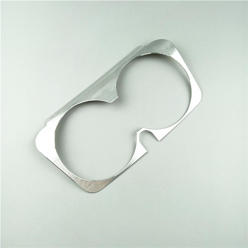 Car Console Water Cup Holder Frame Decoration Cover Trim Interior Sticker For Mercedes Benz C E Class W205 W213 GLC X253 2016-18