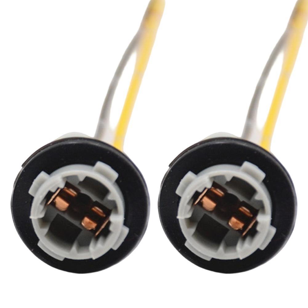 2Pcs T13 T15 LED Adapter Car Lamp Holder Bulb Base Turn Signal Side Light Socket Accessories for Vehicle