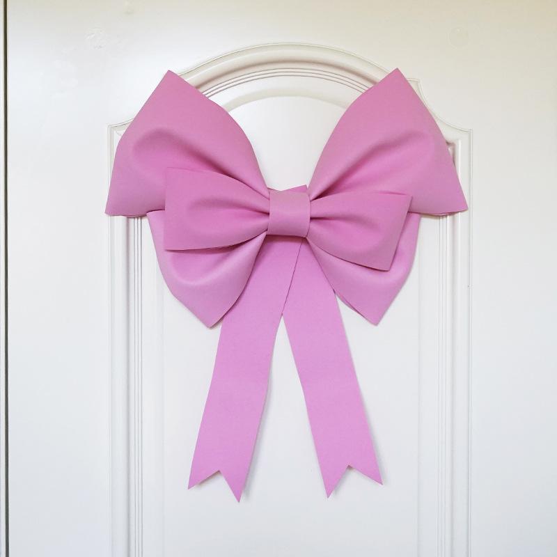 1 pc DIY Pink Ribbon With RedDecoration For Store Display,Wedding Arch, Birthday Party,Valentine's Day, Christmas,Graduation, Ro