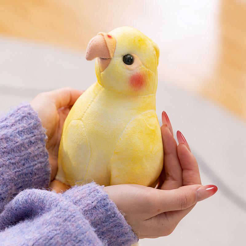 Cross-Border Yellow Parrot Plush Toy - Cute, Comforting Doll and Hot-Selling Animal Plush