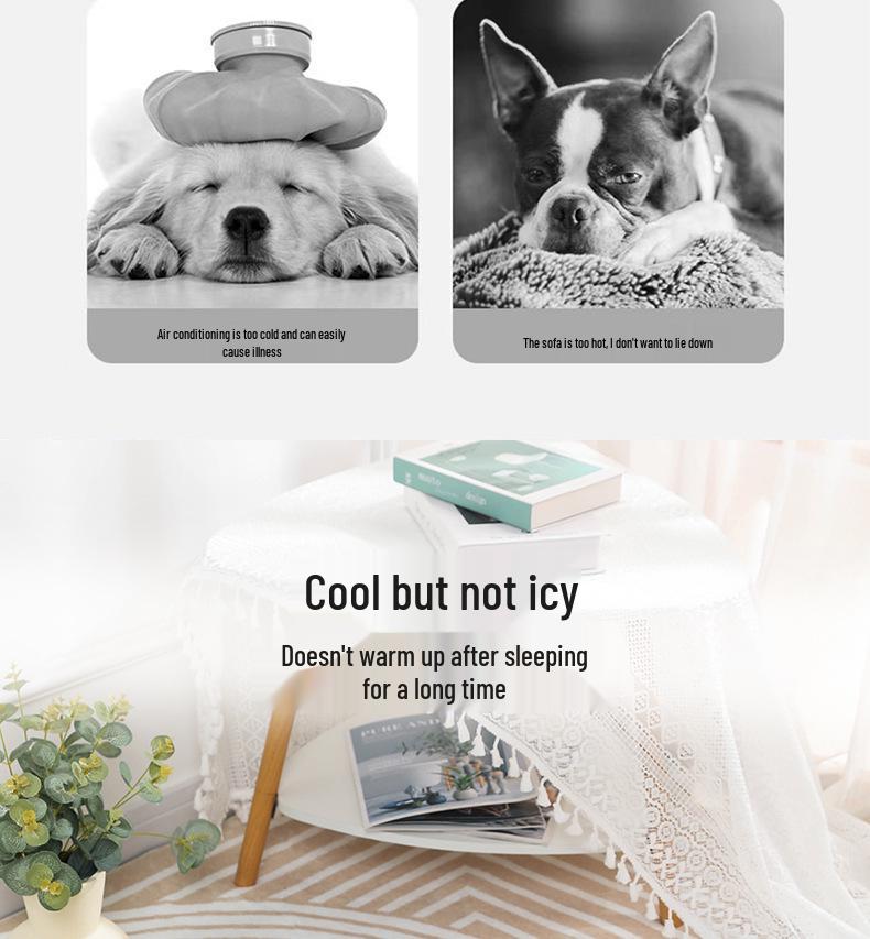 Pet Cooling Mat for Dogs & Cats - Summer Ice Sleep Pad