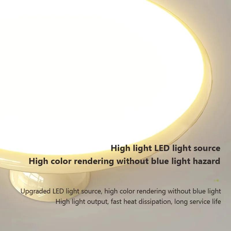 Nordic LED Ceiling Light Creativity Flying Saucer Chandelier for Living Room Bedroom Porch Hallway Lamp Indoor Lighting Fixtures