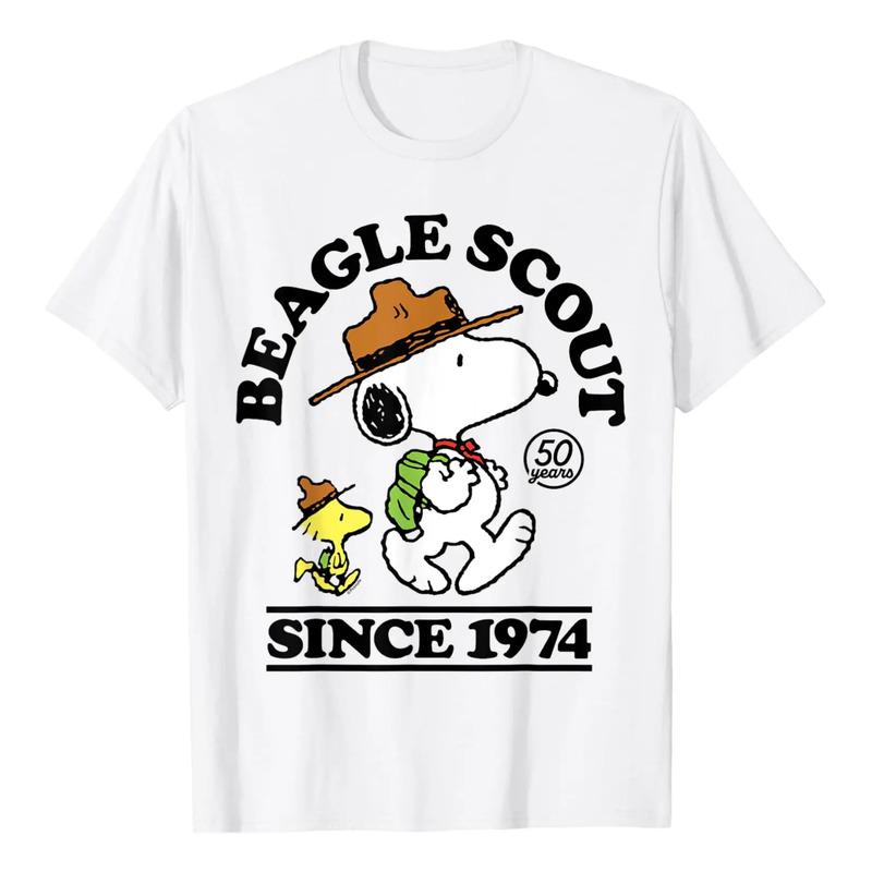 Peanuts - Snoopy Woodstock Beagle Scout 50 A?os Desde 1974 S разноцветный