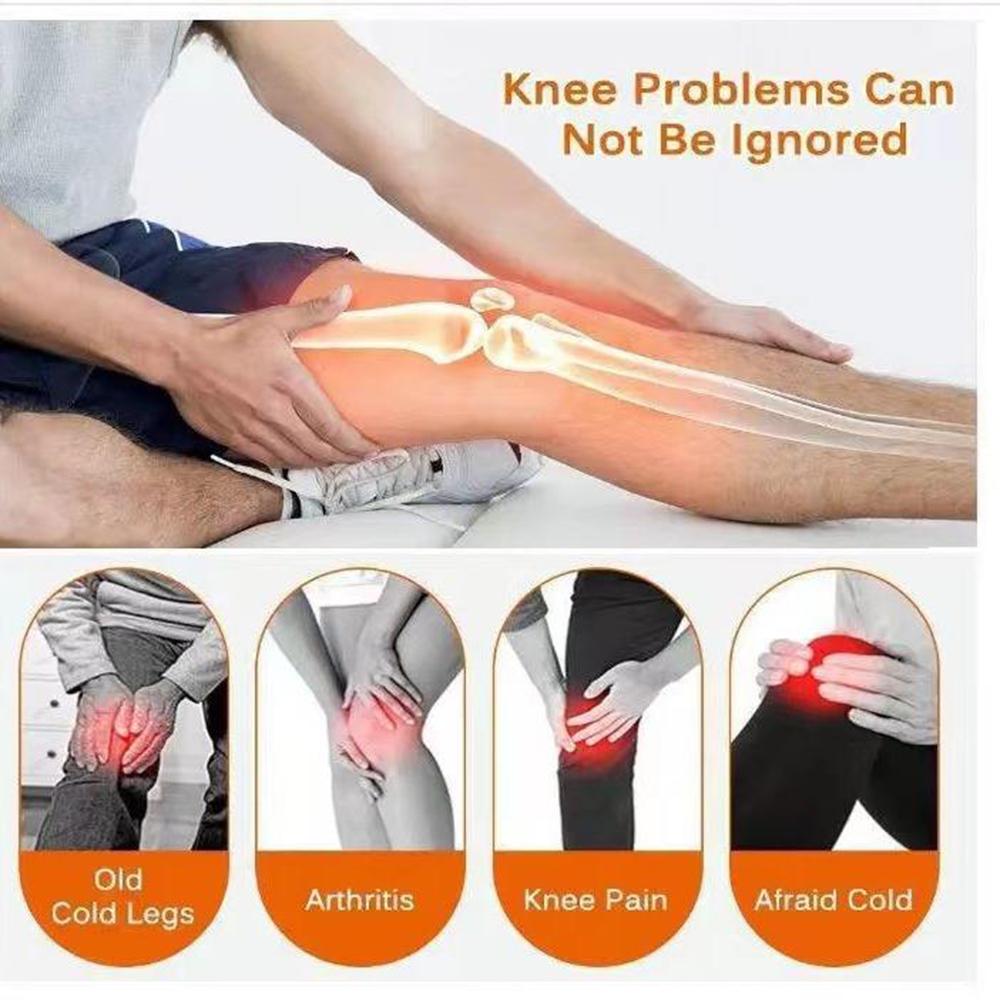 Red Light Therapy Knee Massager Pad 850/660nm LED Infrared Knee Brace Strap for Knee Shoulder Elbow Ankle Pain Relief Arthritis